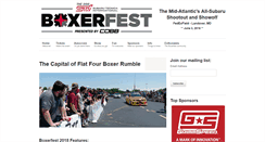 Desktop Screenshot of boxerfest.com