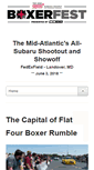 Mobile Screenshot of boxerfest.com